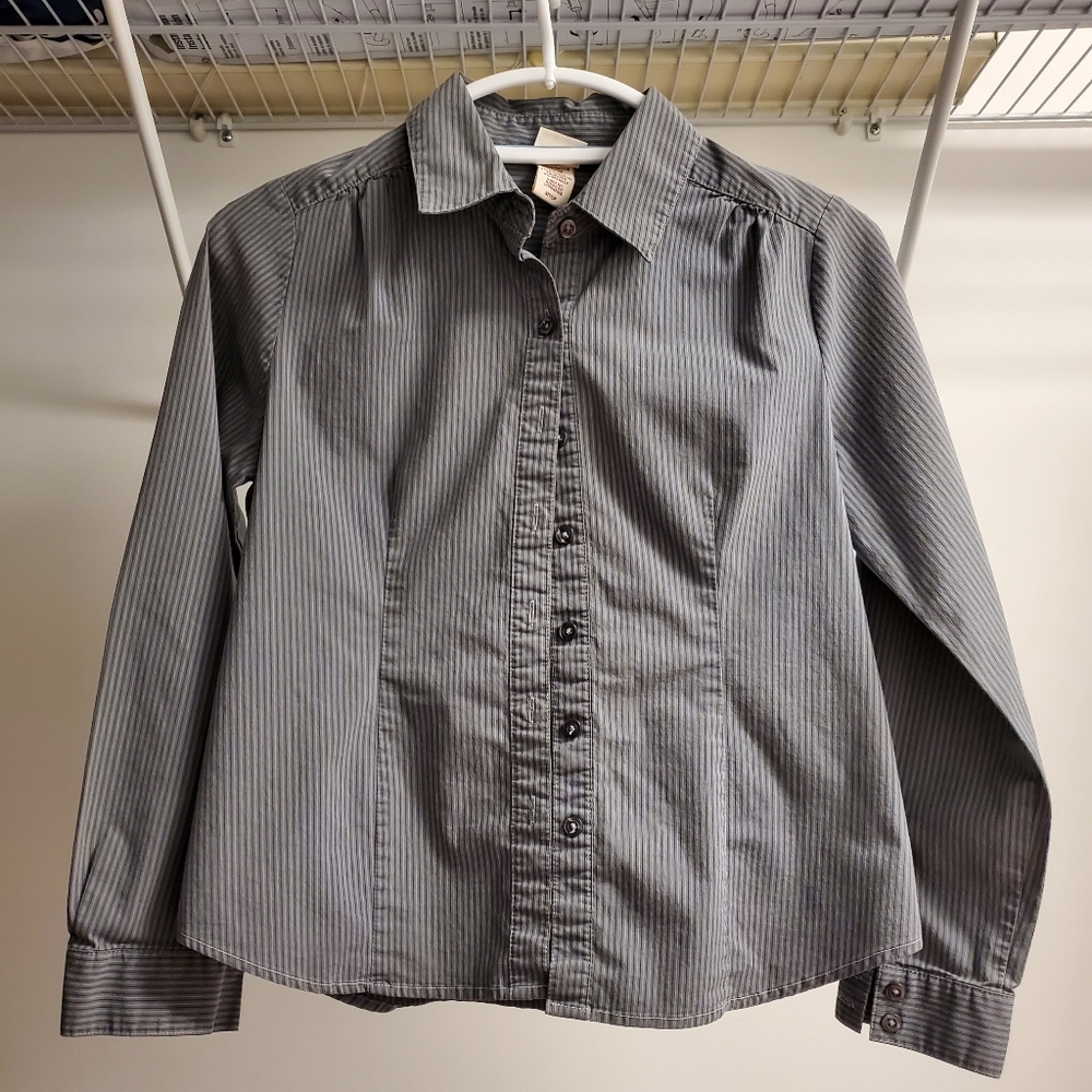 Womens button up blouse